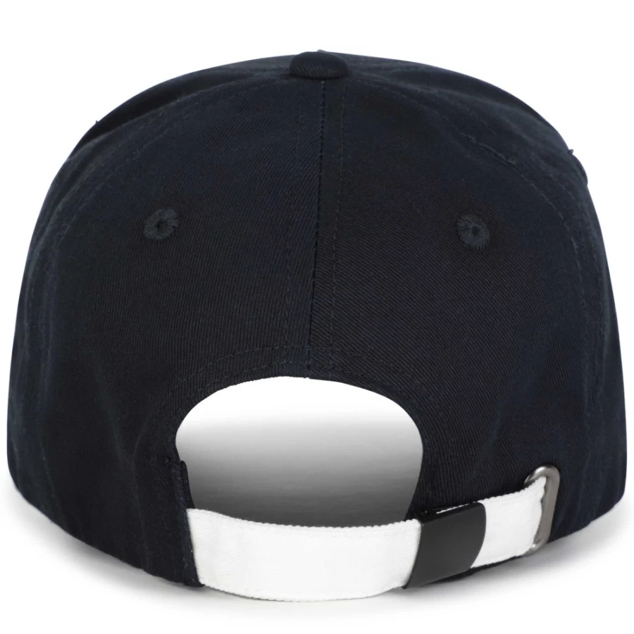 AIGLE Navy Baseball Cap for Girls With Raised Embroidered Logo