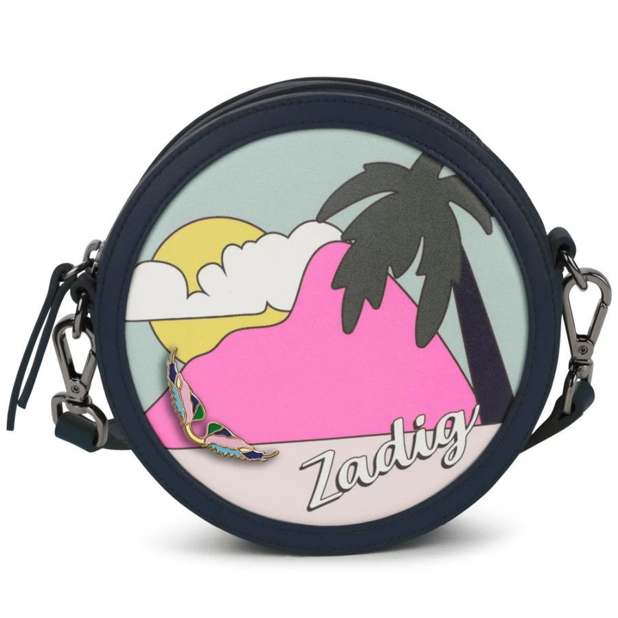ZADIG & VOLTAIRE Night Round Shoulder Bag for Women - Stylish & Compact Crossbody Purse
