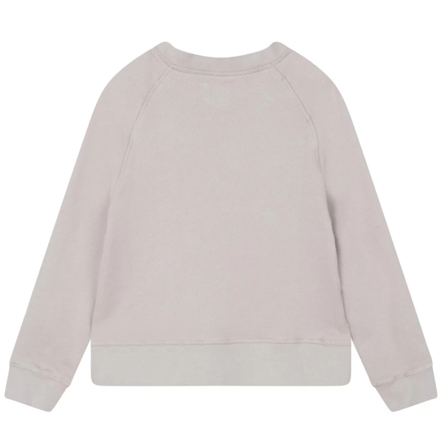 ZADIG & VOLTAIRE Girls' Stone Cotton Round-Neck Sweatshirt