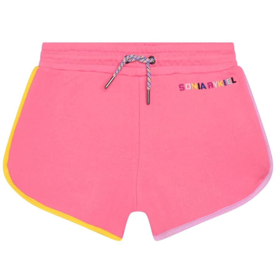 SONIA RYKIEL Girls' Fleece Shorts in Raspberry - Soft & Comfortable Winter Wear