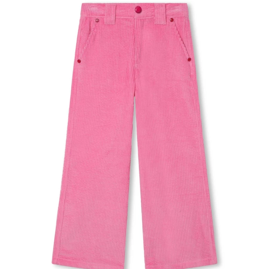 MARC JACOBS Girls' Apricot Corduroy Trousers for Kids