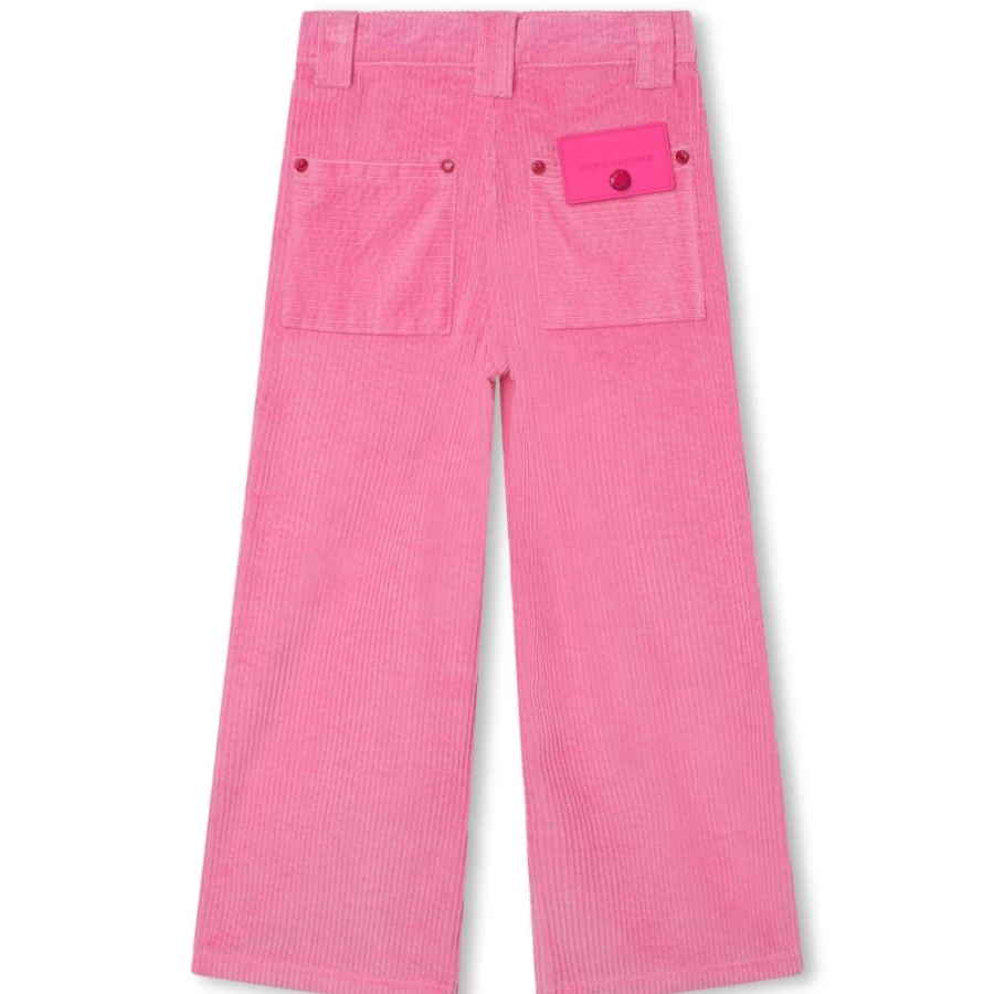 MARC JACOBS Girls' Apricot Corduroy Trousers for Kids