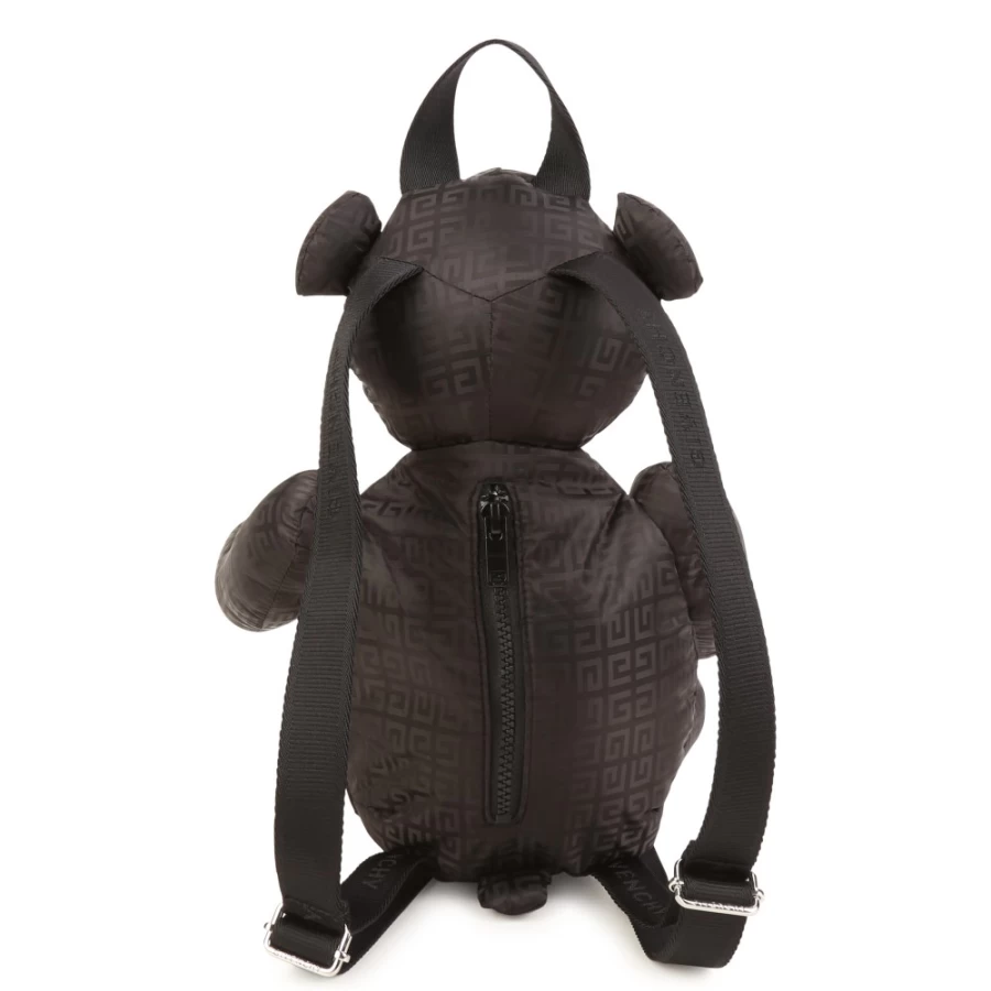 Givenchy Black Bear Backpack for Girls - Stylish Kids' Animal Print School Bag