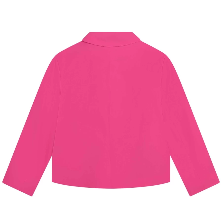KENZO KIDS Girls Raspberry Blazer - Stylish Suit Jacket for Kids