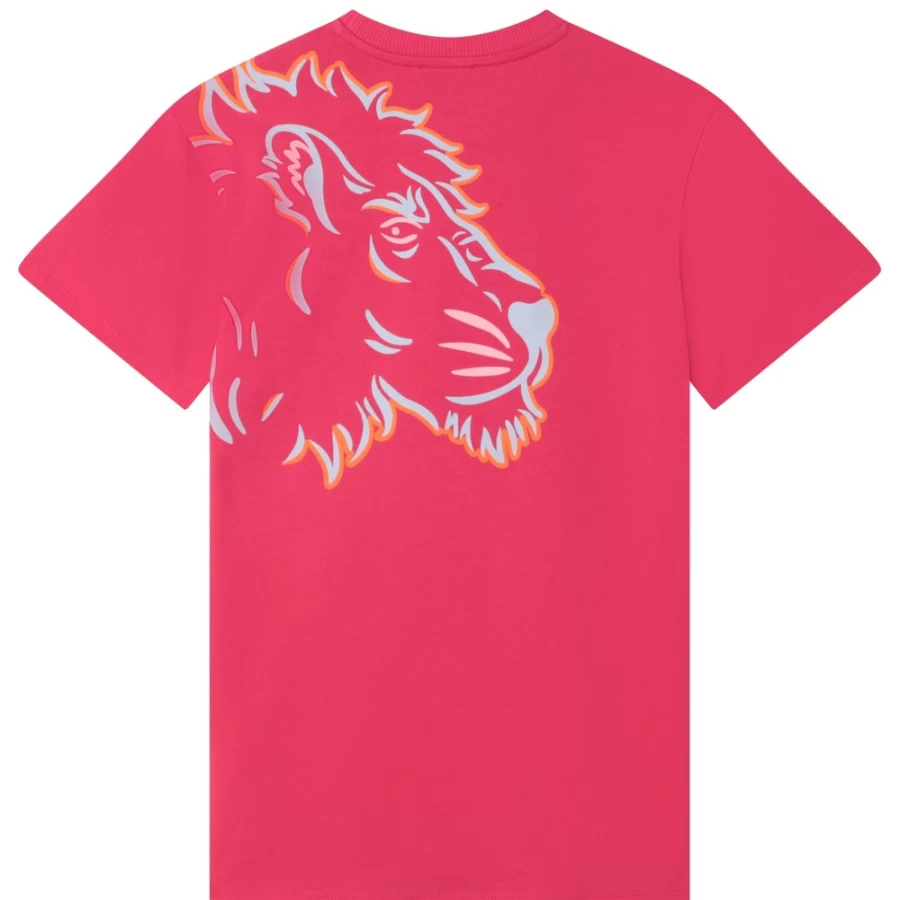 KENZO KIDS Girls Fuschia Dress - Stylish & Comfortable Kids Fashion