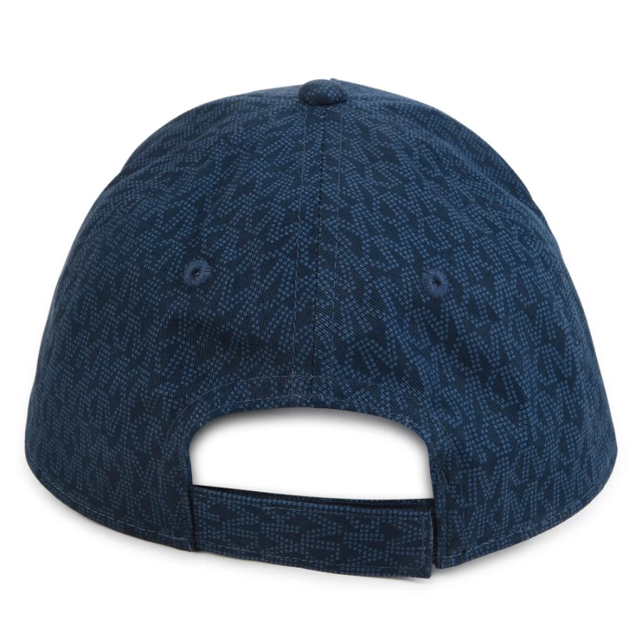 MICHAEL KORS Navy Printed Baseball Cap for Girls