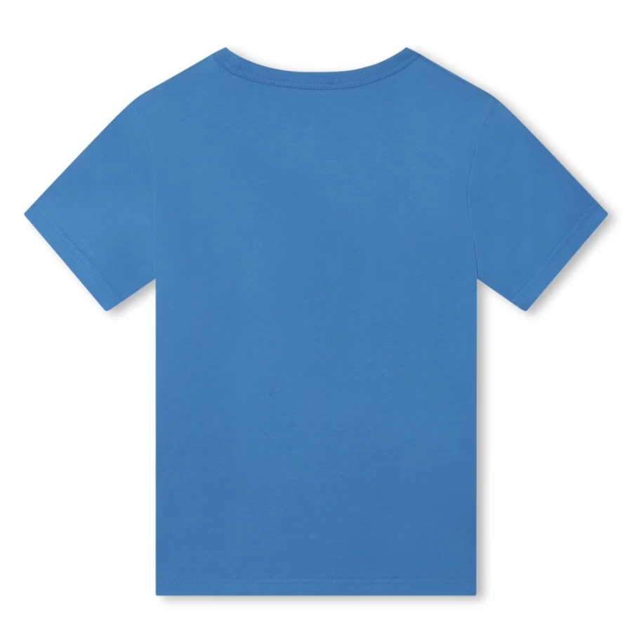MARC JACOBS Girls Pale Blue Cotton Short-Sleeved T-Shirt