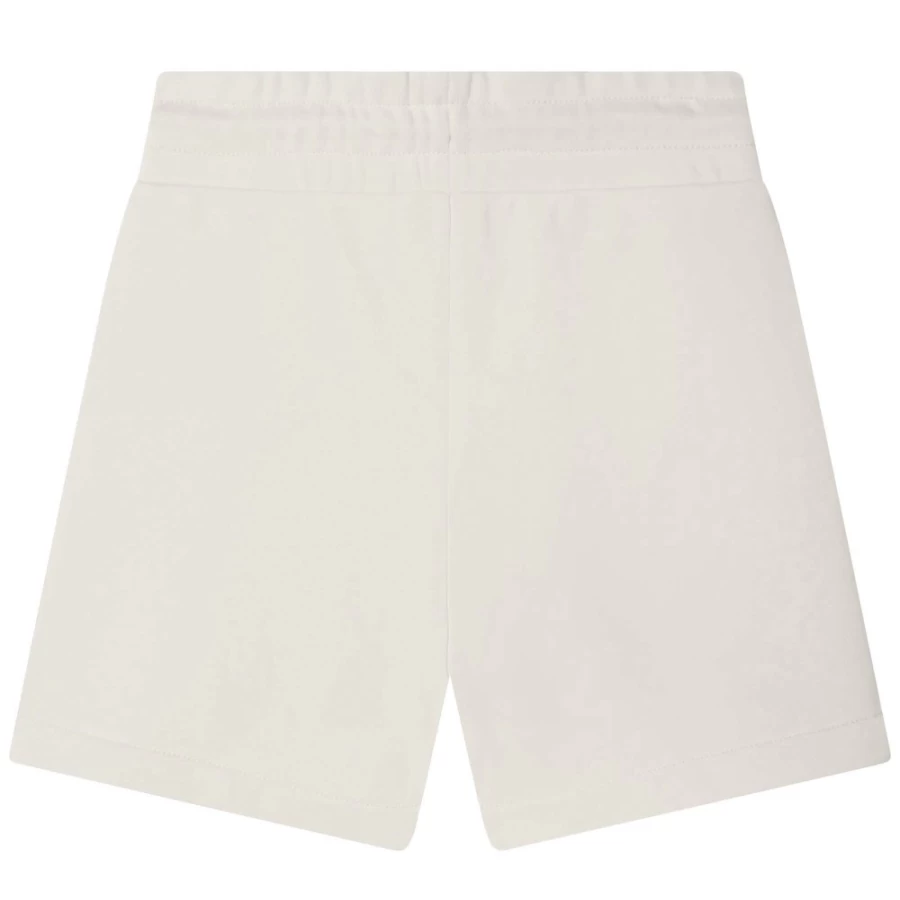 DKNY Girls' White Fleece Shorts - Soft & Comfortable Winter Shorts for Girls