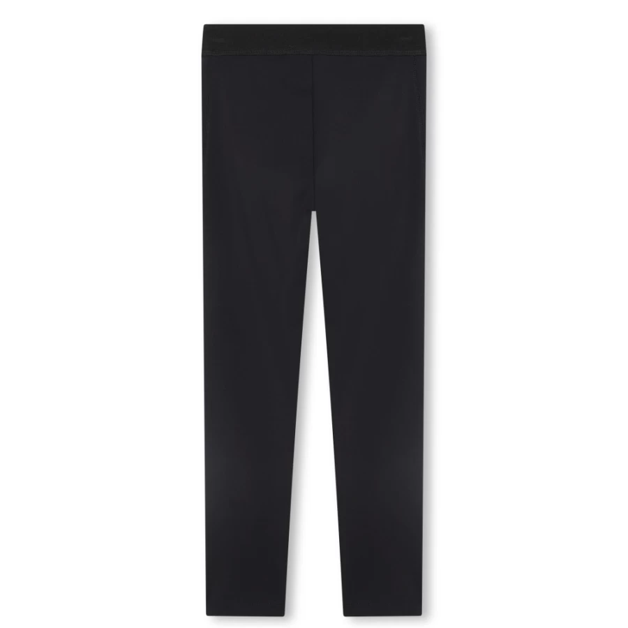 BOSS Black Printed Leggings for Girls - Stylish & Comfortable