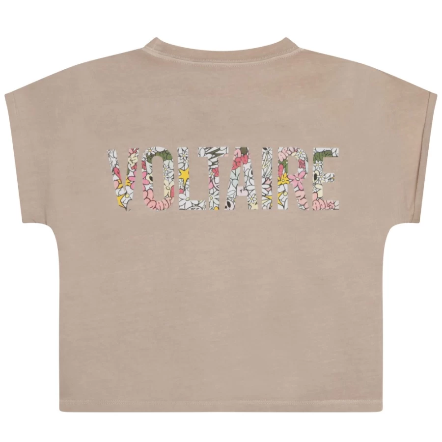 ZADIG & VOLTAIRE Girls' Stone Loose-Cut T-Shirt