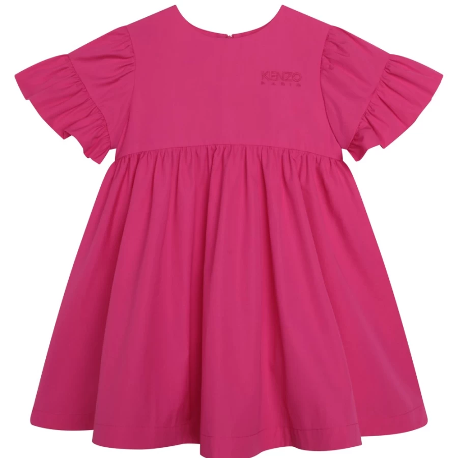 KENZO KIDS Girl's Raspberry Dress - Stylish & Comfortable