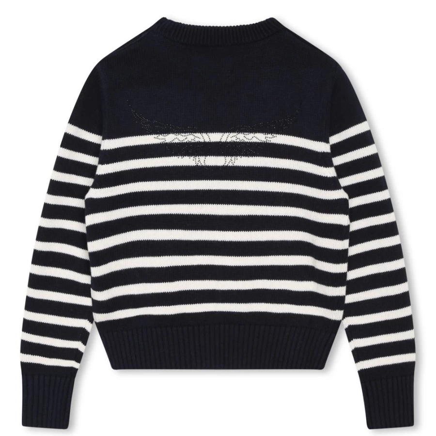 ZADIG & VOLTAIRE Girls' Night Color Cotton & Wool Sailor Jumper Sweater
