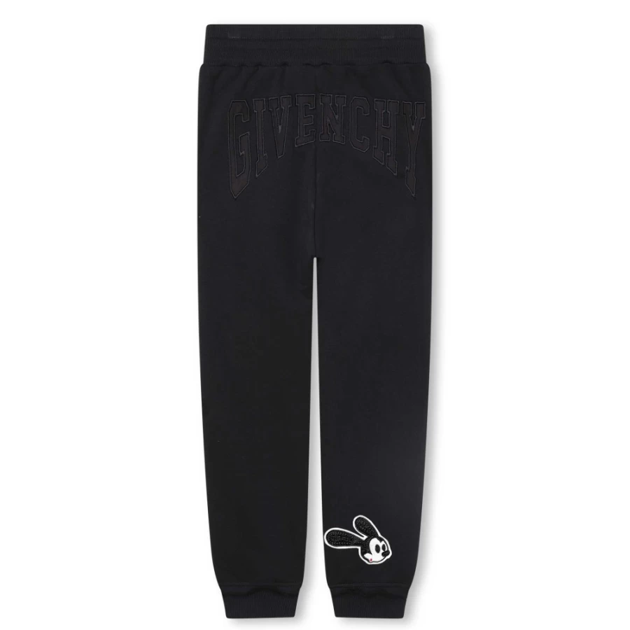 Givenchy Black Fleece Jogging Pants for Girls - Comfortable & Stylish Women's Tracksuit Bottoms