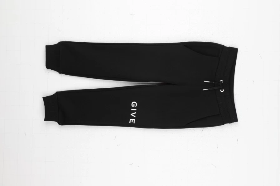 Givenchy Black Fleece Jogging Pants for Girls - Comfortable Women's Athletic Trousers