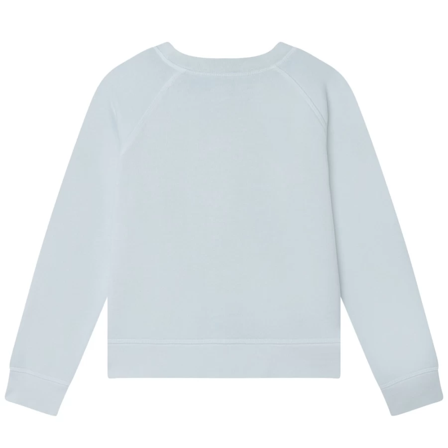 ZADIG & VOLTAIRE Girls' Pale Blue Cotton Sweatshirt