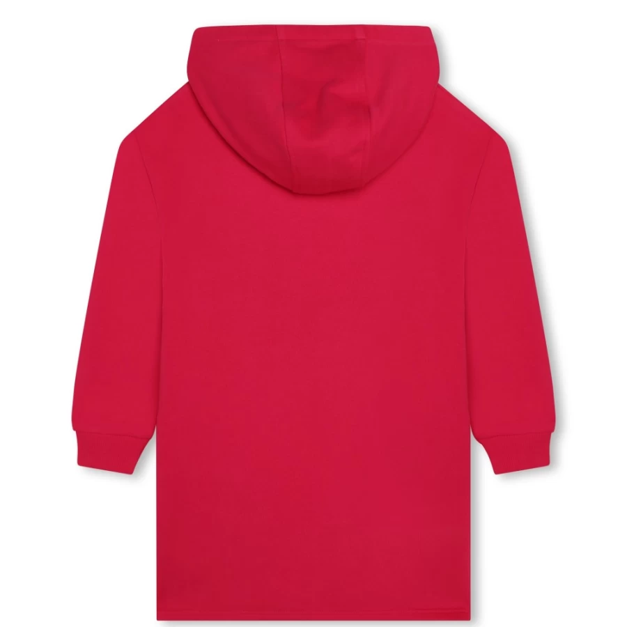 MARC JACOBS Girls Fuschia Straight Cotton-Rich Dress for Kids