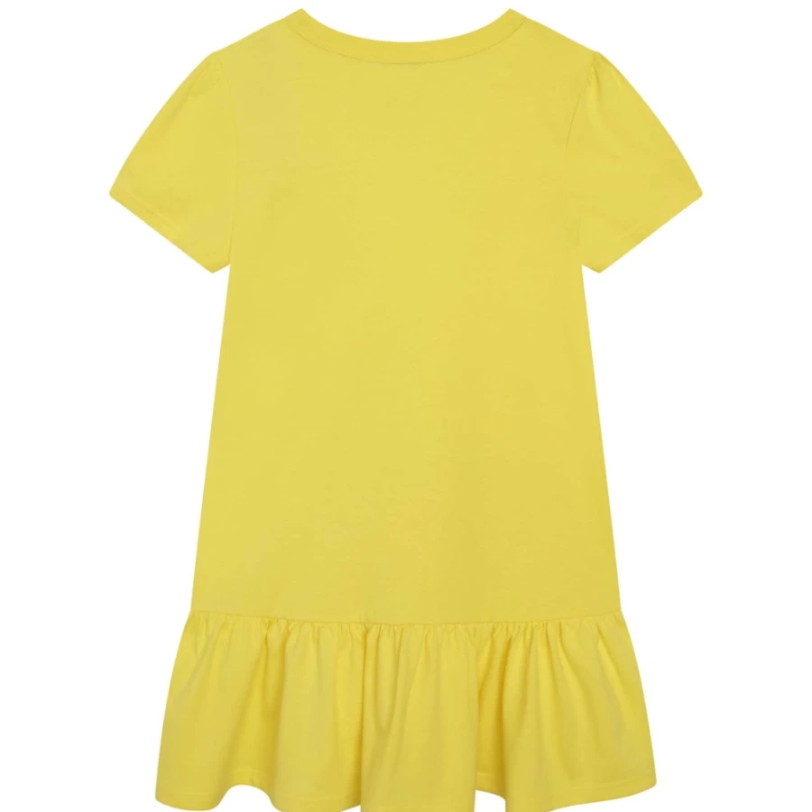 MARC JACOBS Girls' Straw Yellow Looney Tunes Dress
