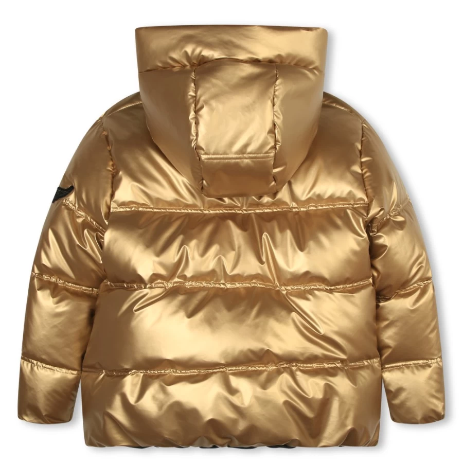 ZADIG & VOLTAIRE Girls' Water-Repellent Puffer Jacket for Stylish & Warm Winter Wear