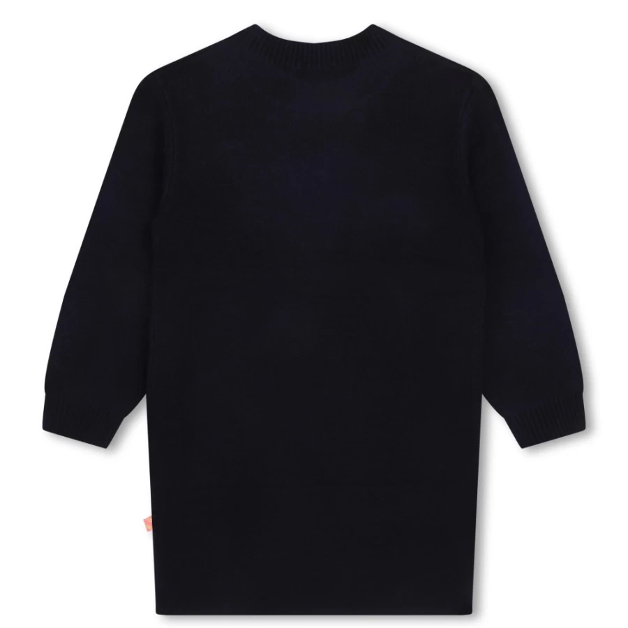 BILLIEBLUSH Navy Sequined Jumper Dress for Girls - Sparkly Party Outfit