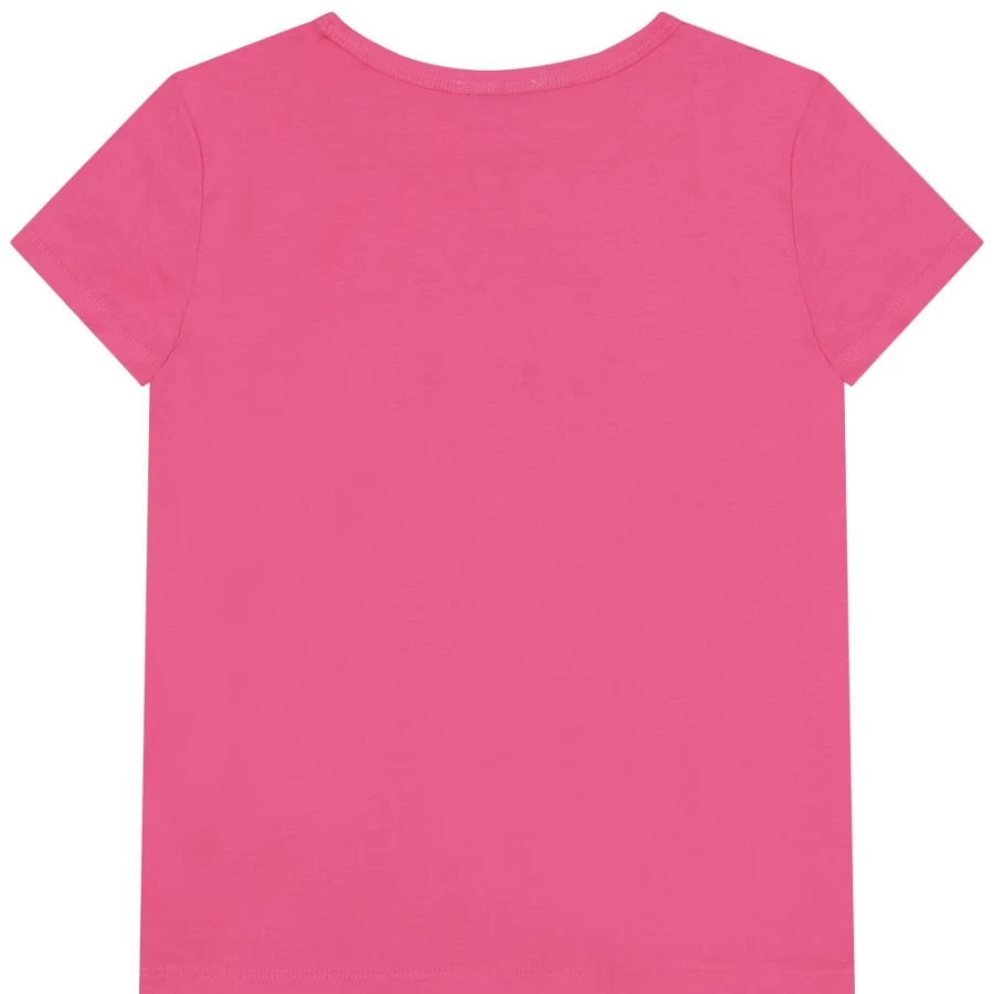 SONIA RYKIEL Girls' Raspberry Short-Sleeved T-Shirt