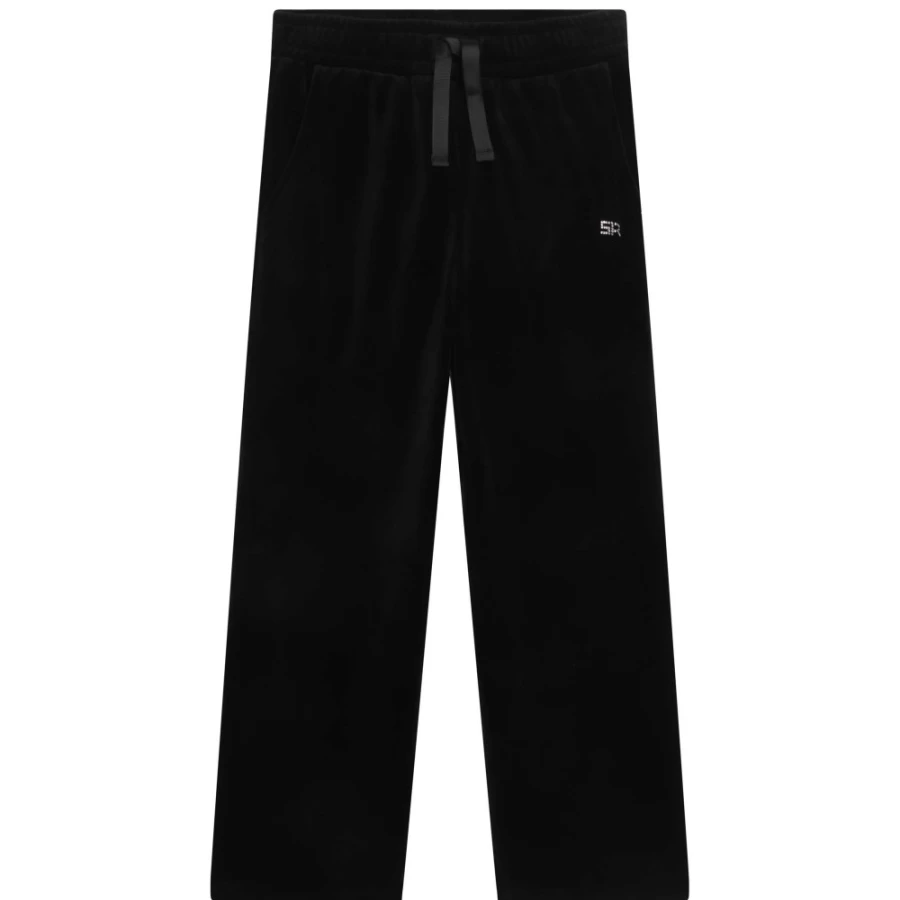 SONIA RYKIEL Black Jogging Pants for Girls - Comfortable Athletic Bottoms