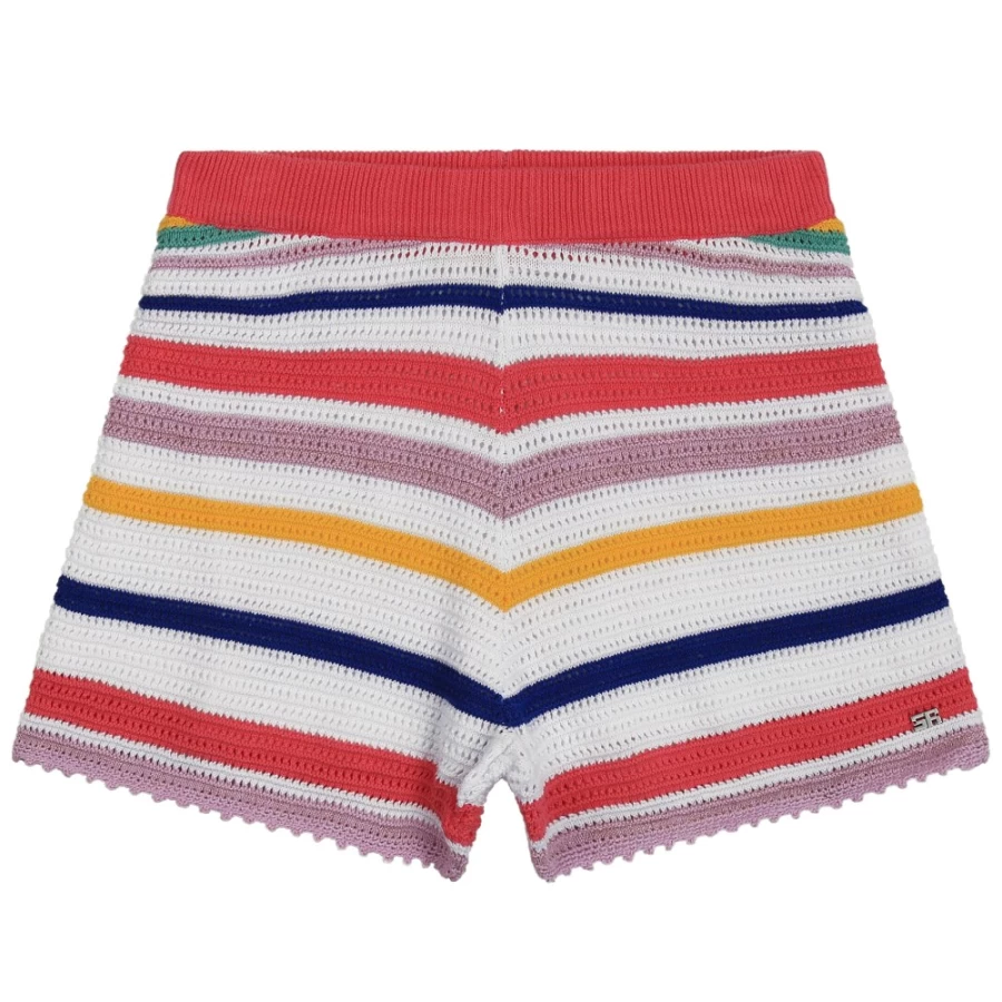 SONIA RYKIEL Girls' Multicoloured Tricot Shorts | Comfortable & Stylish