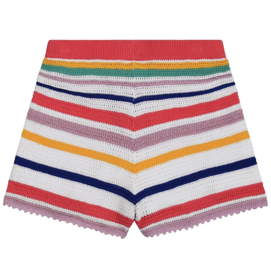SONIA RYKIEL Girls' Multicoloured Tricot Shorts | Comfortable & Stylish