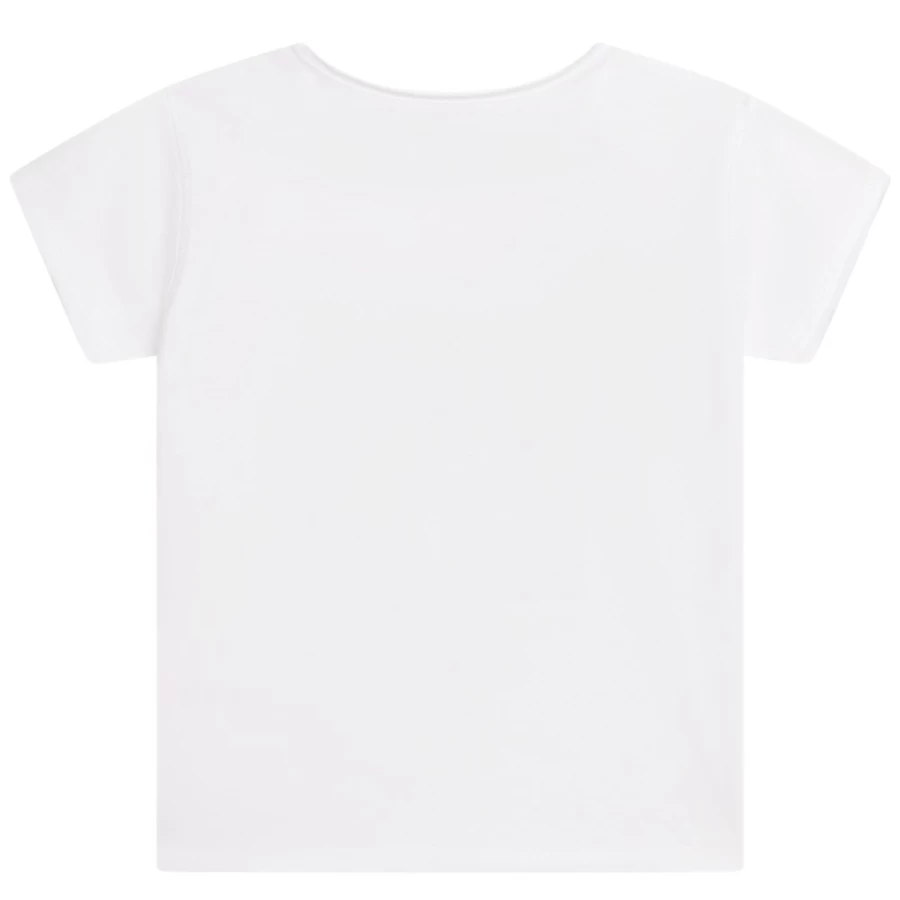 ZADIG & VOLTAIRE Girls' White Printed Graphic T-Shirt