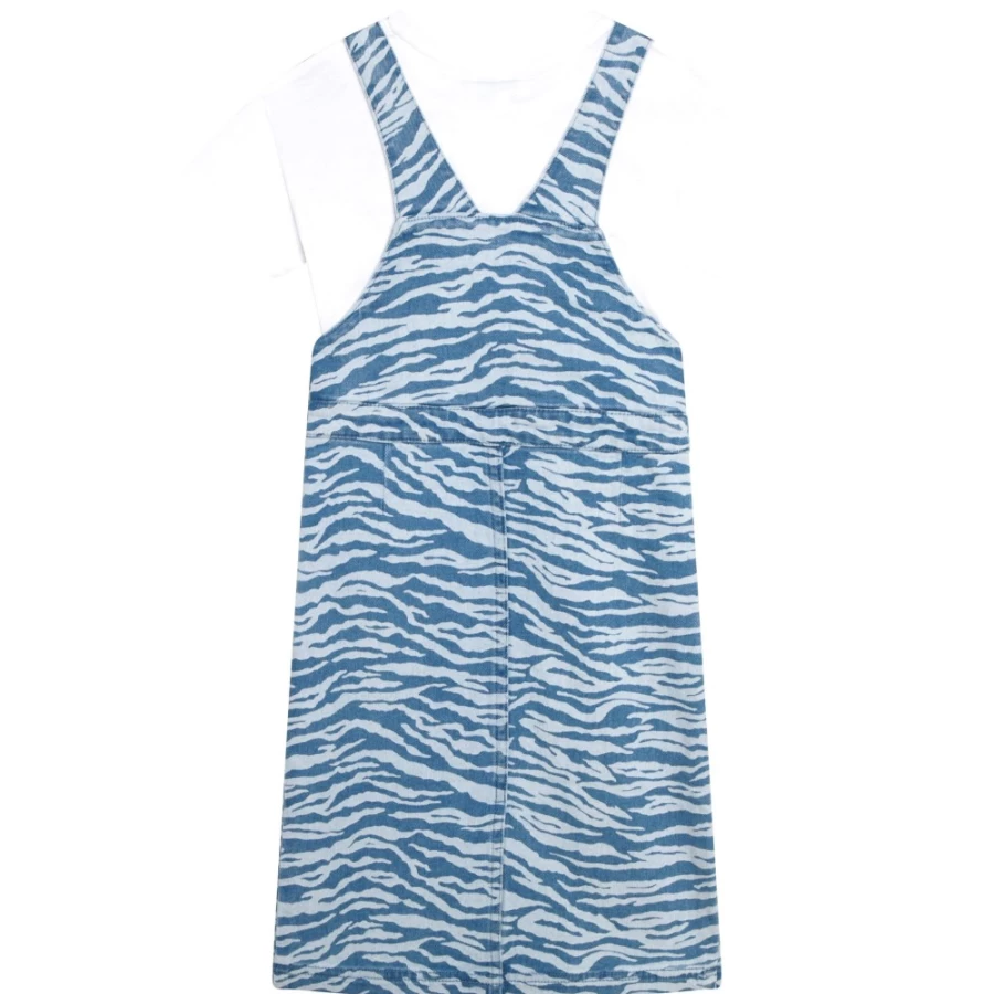 KENZO KIDS Girls' Pale Blue Dress and T-Shirt Set