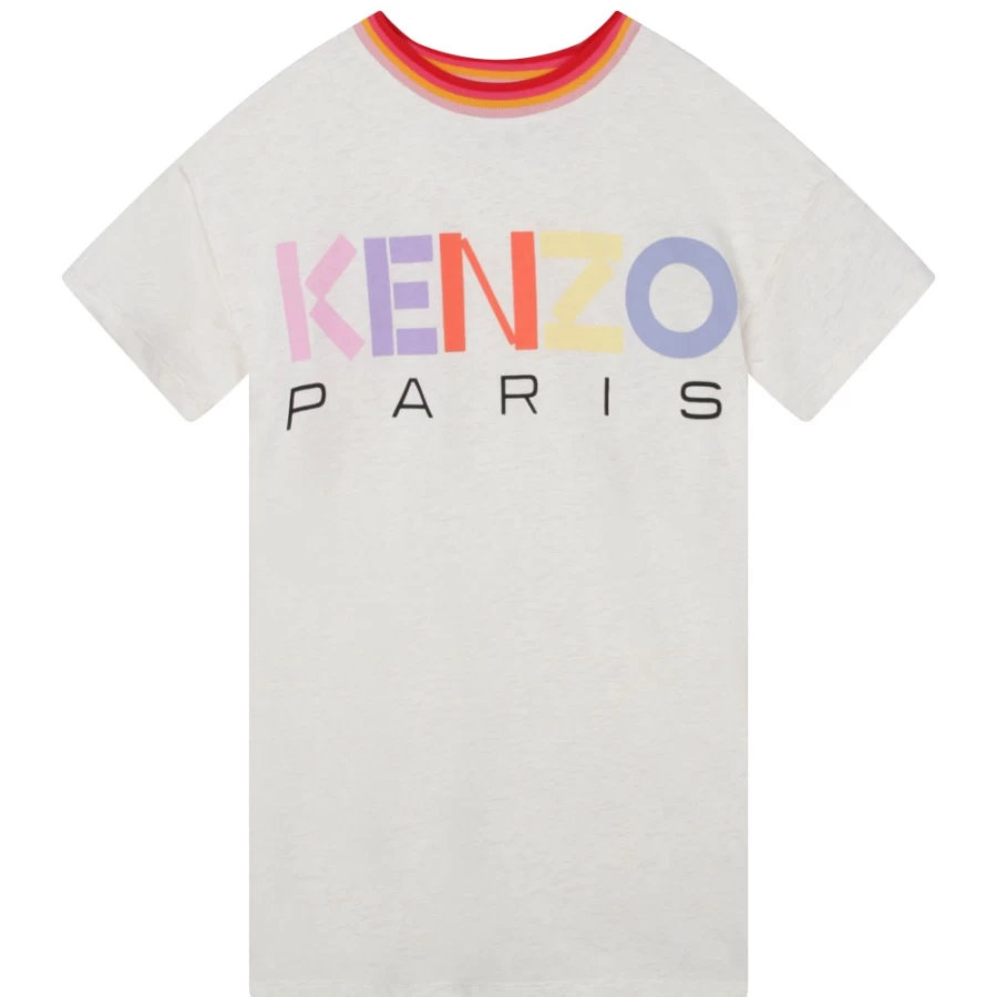 KENZO KIDS Girl's Havana China Dress - Stylish and Comfortable Dress for Girls