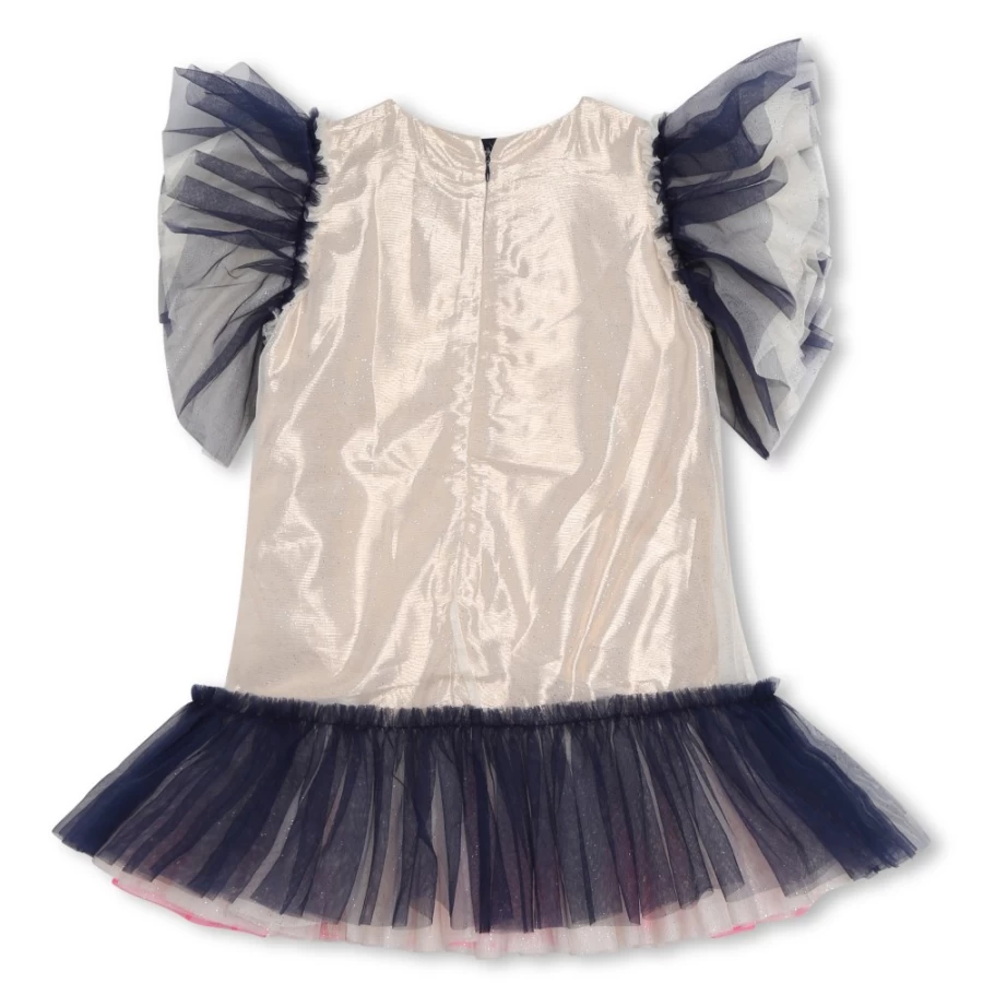 BILLIEBLUSH Girls' Unique Tulle Party Dress for Special Occasions