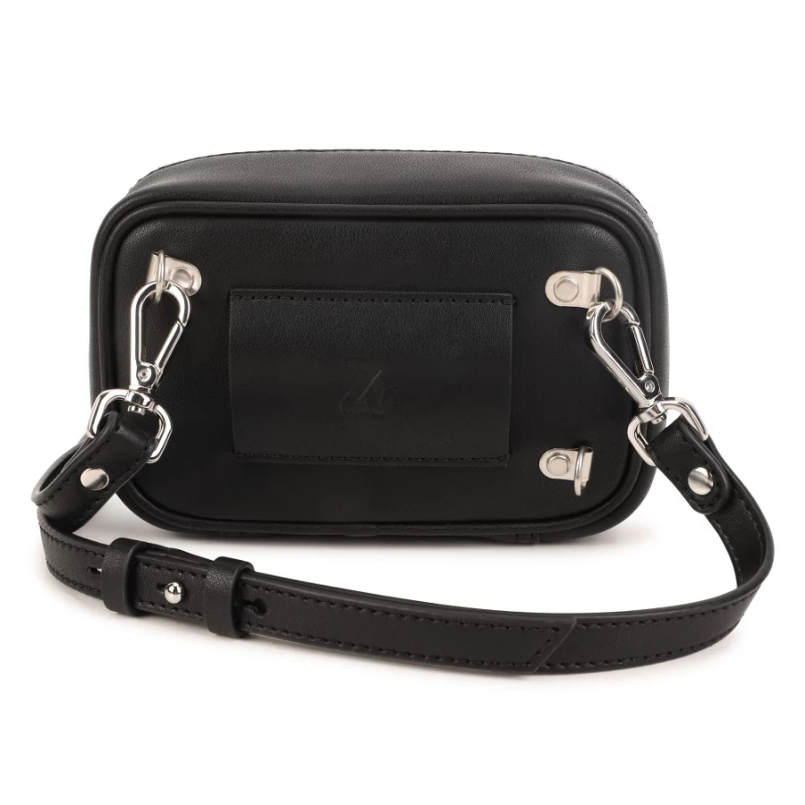 ZADIG & VOLTAIRE Black Coated Fabric Handbag for Women - Stylish & Durable Designer Purse