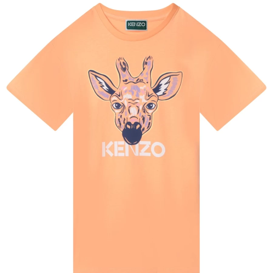 KENZO KIDS Girl's Gold Yellow Dress | Elegant Kids Fashion