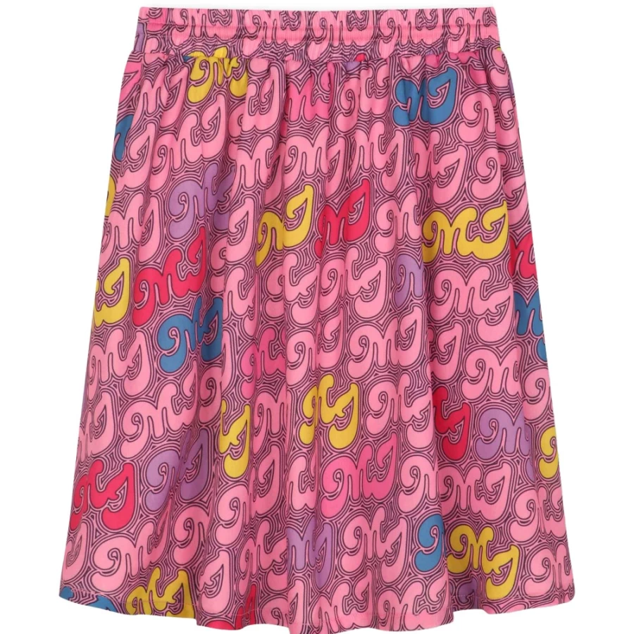 MARC JACOBS Girls Apricot Crepe Skirt | Flowy Casual Skirt for Kids