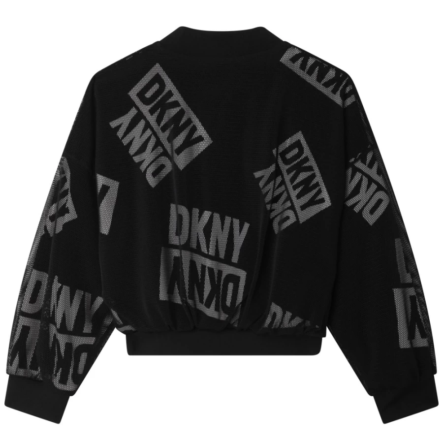 DKNY 2-In-1 Black & White Cardigan for Girls