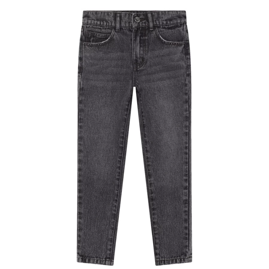 DKNY Girls' Black Lava Denim Jeans for Kids - Stylish & Comfortable