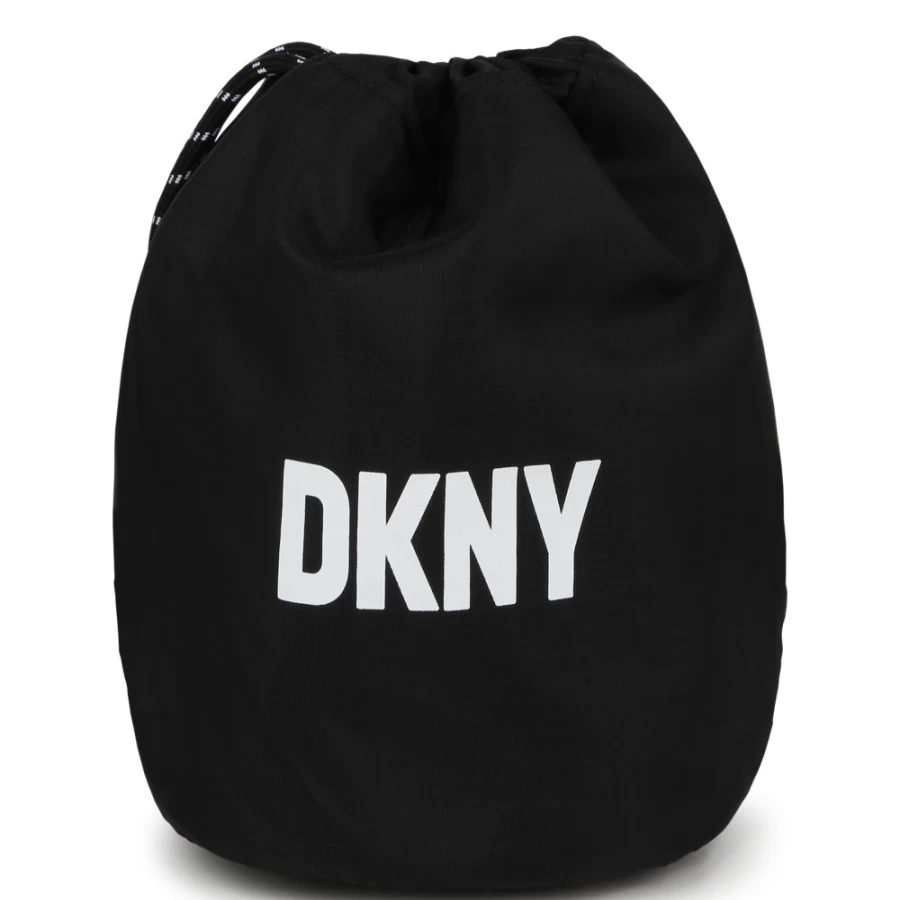 DKNY Reversible Black Handbag for Women - Two-in-One Stylish Tote