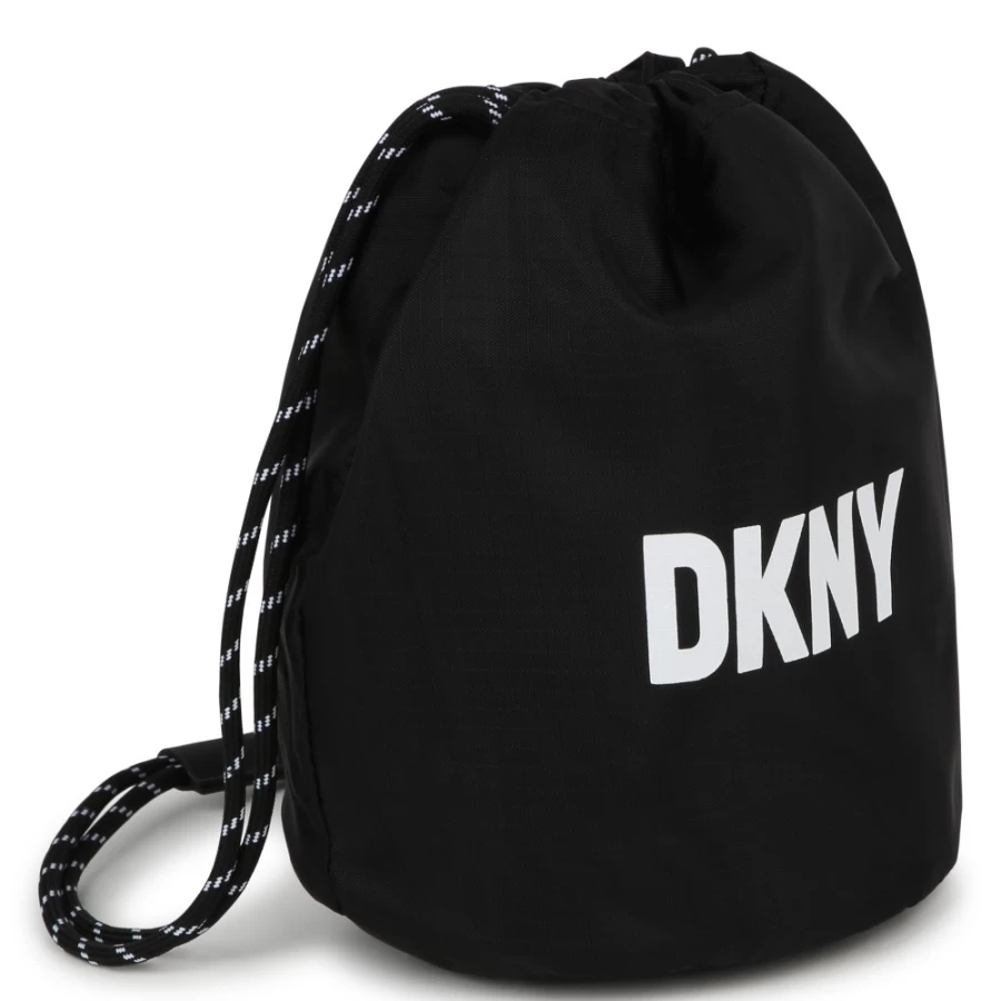 DKNY Reversible Black Handbag for Women - Two-in-One Stylish Tote