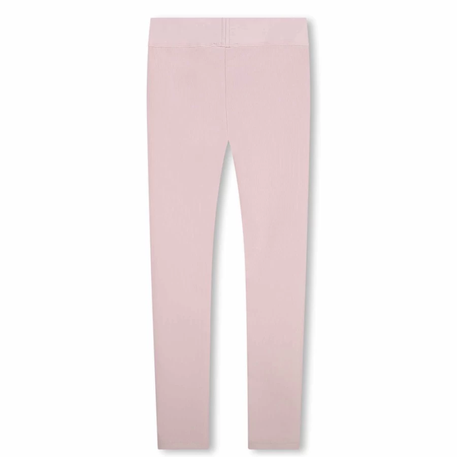 DKNY Girls' Plain Leggings - Classic Comfort & Stylish Fit