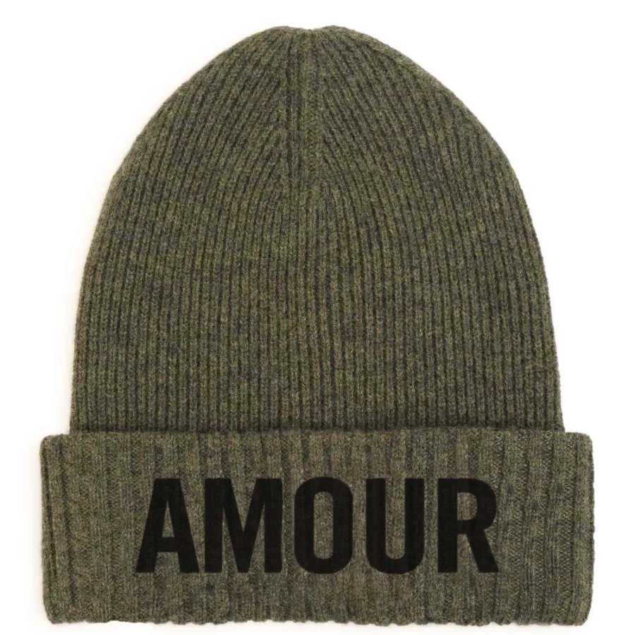 ZADIG & VOLTAIRE Black Embroidered Brim Hat for Girls