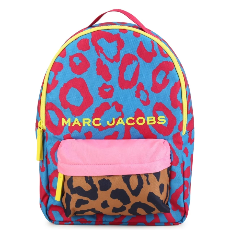 MARC JACOBS Multicolored Leopard Print Backpack for Girls