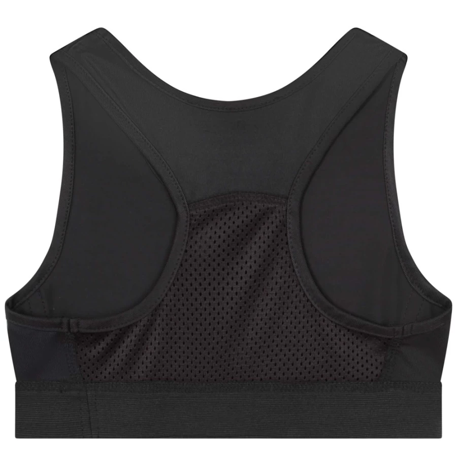 BOSS Women's Black Sports Bra - High Support Workout Top for Active Girls
