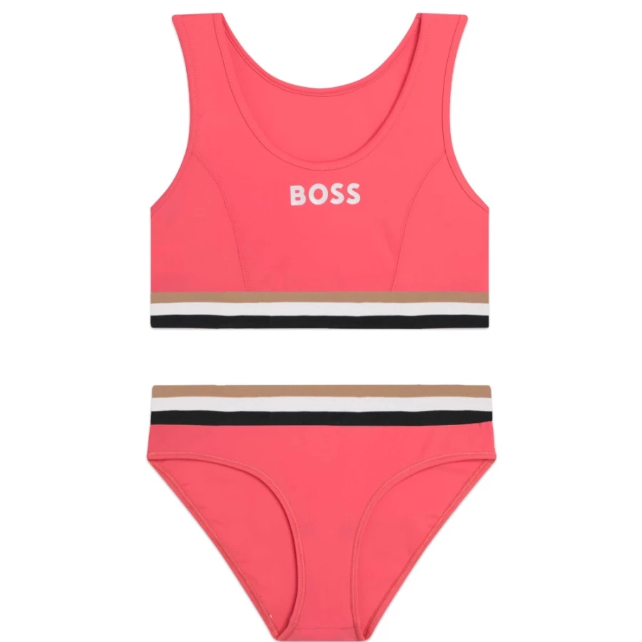 BOSS Girl's Poppy Two-Piece Swimsuit for Kids - Stylish & Comfortable Bathing Suit
