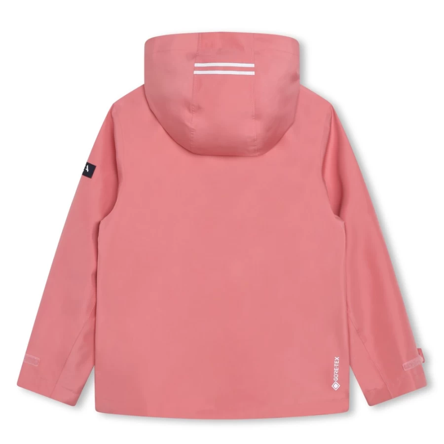 AIGLE Girls' Pink Water-Repellent Windbreaker Jacket