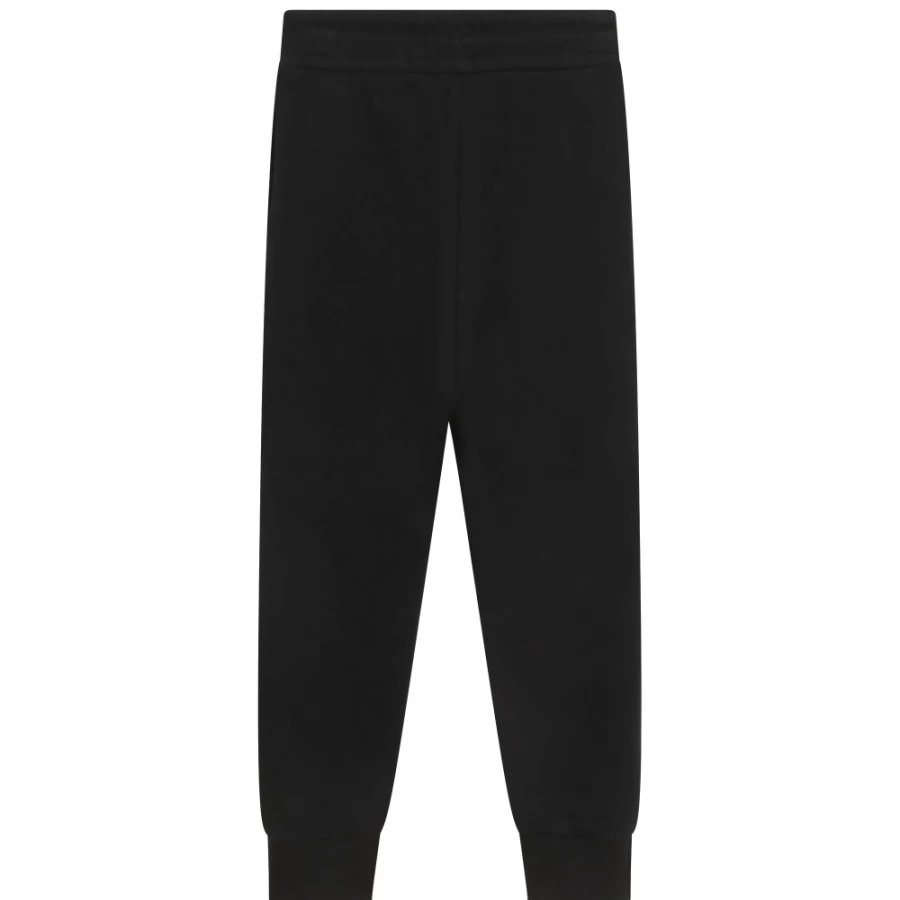 DKNY Girls' Black Fleece Jogging Pants for Comfort & Style