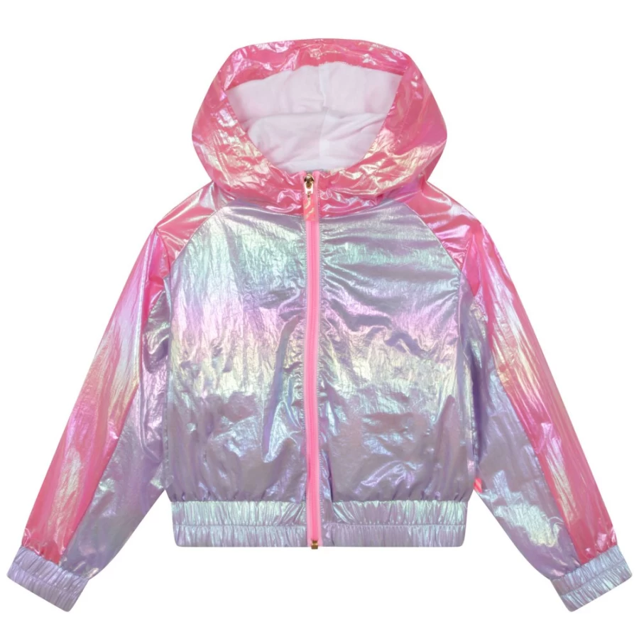 BILLIEBLUSH Pale Blue Hooded Windcheater Jacket for Girls