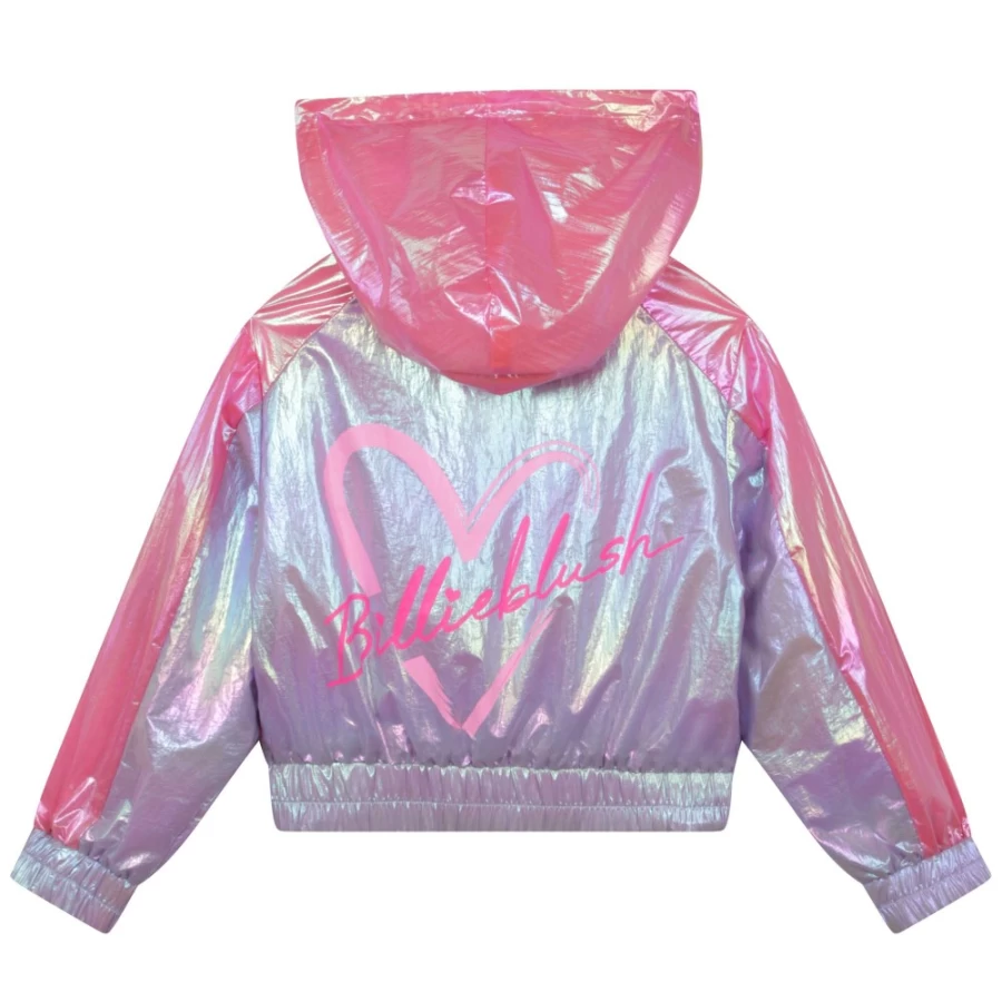 BILLIEBLUSH Pale Blue Hooded Windcheater Jacket for Girls