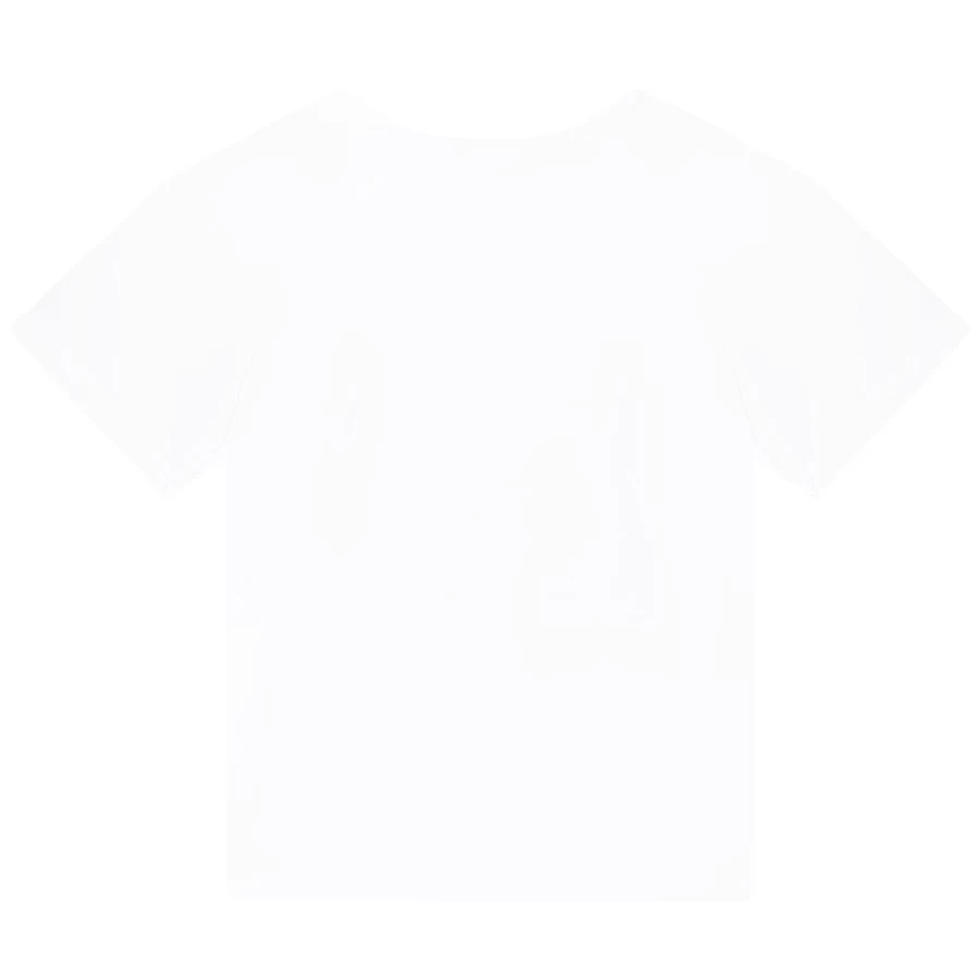 BILLIEBLUSH Girls' White Short-Sleeved T-Shirt