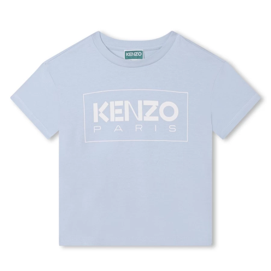KENZO KIDS Girls' Nude Short-Sleeved T-Shirt