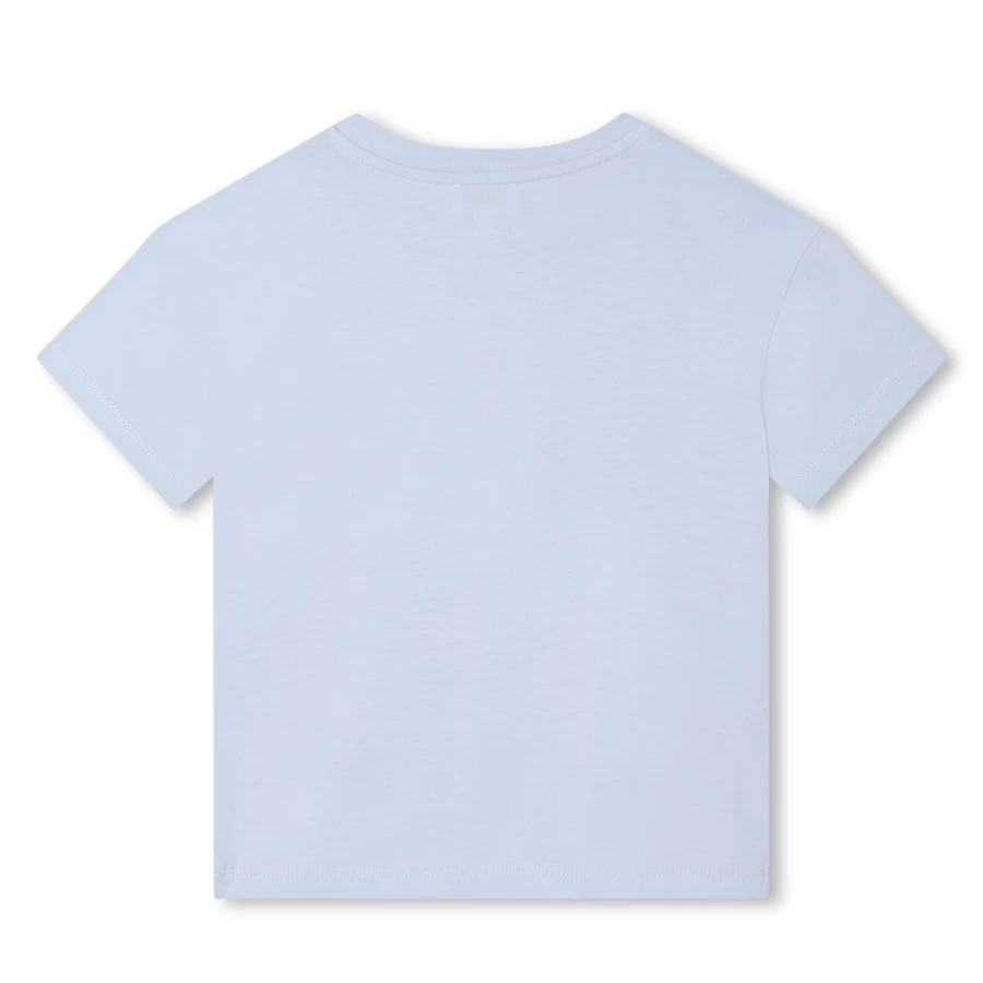 KENZO KIDS Girls' Nude Short-Sleeved T-Shirt
